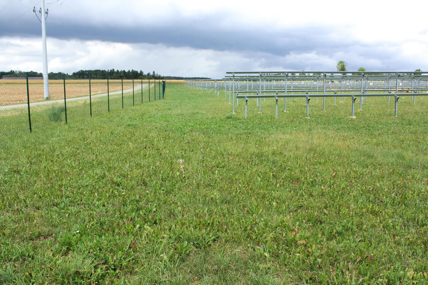 Solarpark in Baden-Württemberg: gutschker-dongus begleitet den Bau