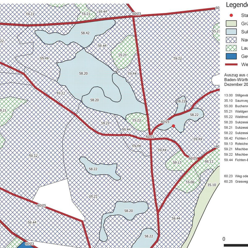 Landschaftspflegerische Begleitpläne Karte